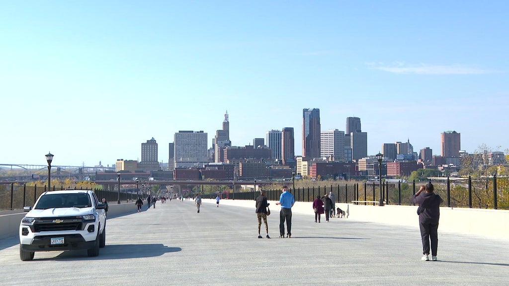 Kellogg Bridge set to open in St Paul after multi-year construction — WCCO / CBS Minnesota, Columbia Heights Government news