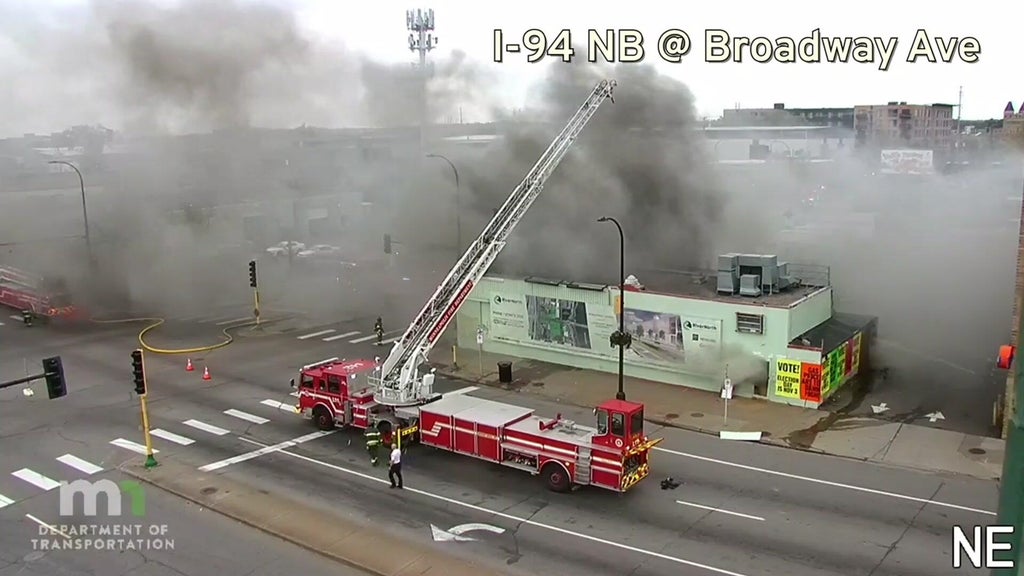 Crews respond to fire at building in north Minneapolis — WCCO / CBS Minnesota, Columbia Heights Community news