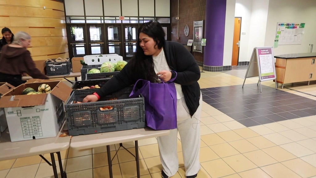 Food shelf visits surge across Minnesota as inflation pressures students and workers — WCCO / CBS Minnesota, Columbia Heights Schools news