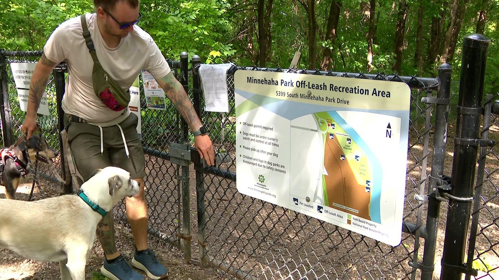 Dogs must be on on leash at Minneapolis' Minnehaha Regional Park starting in December — Columbia Heights Government news