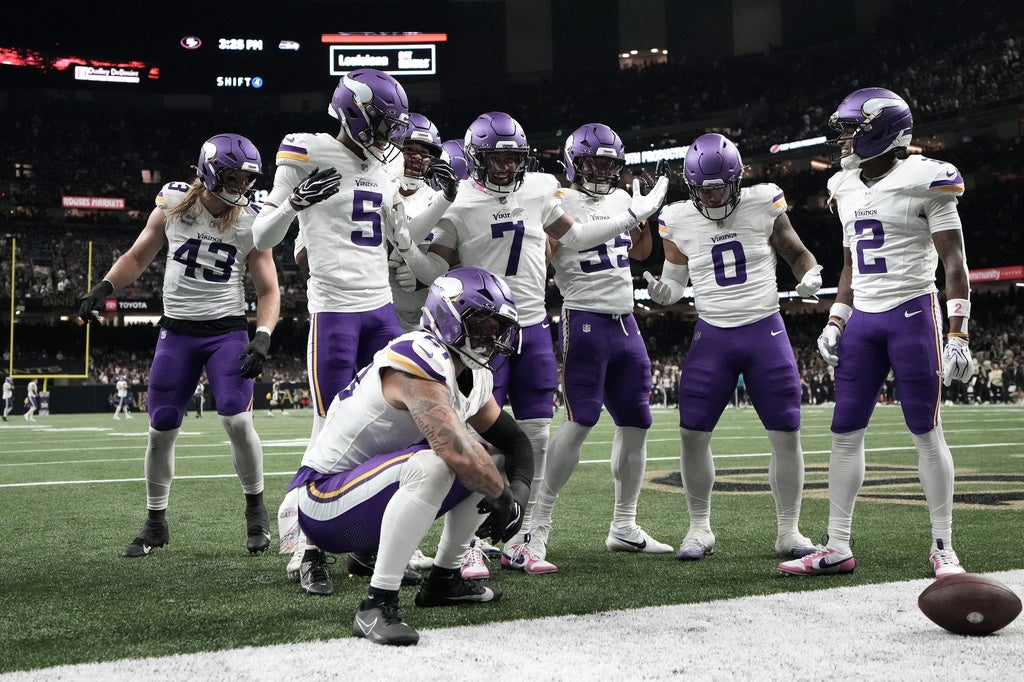 Watch: Vikings defense remains dominant in New Orleans as Minnesota improves to 5-0 — KSTP 5, Columbia Heights Arts news