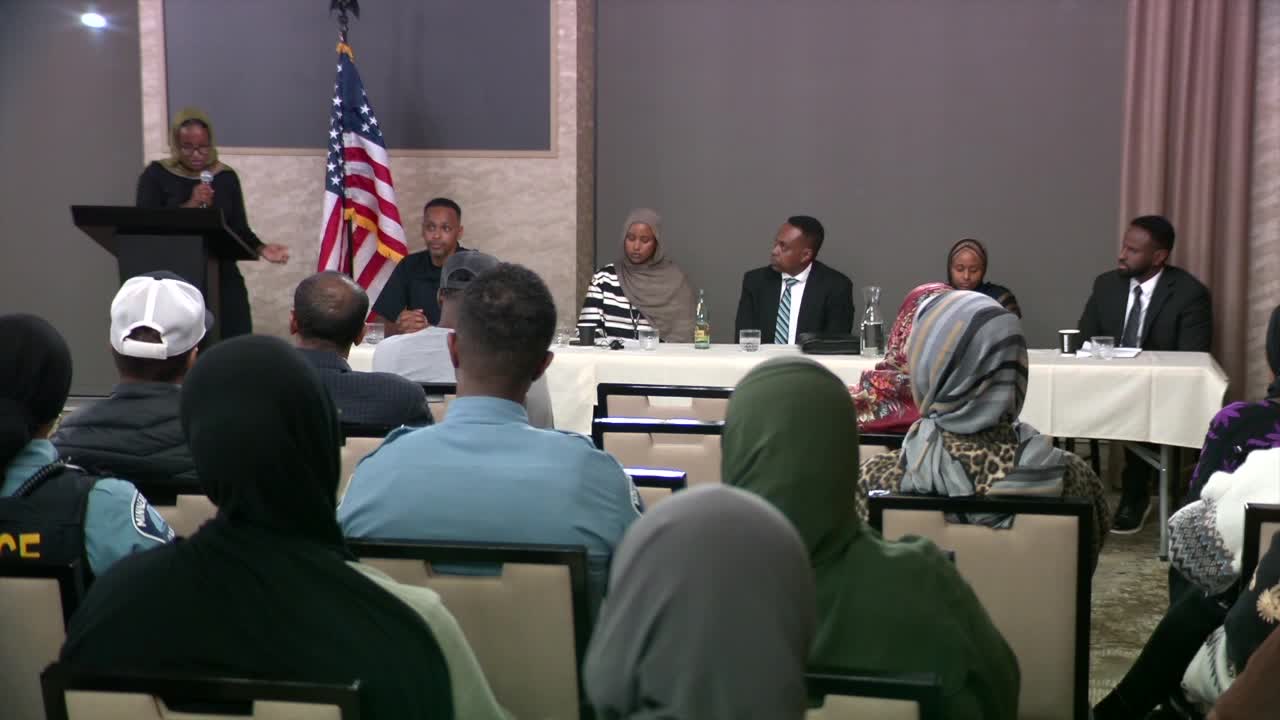 Somali-American police officers address gang violence at town hall; community shares possible solutions — KSTP 5, Columbia Heights Business news