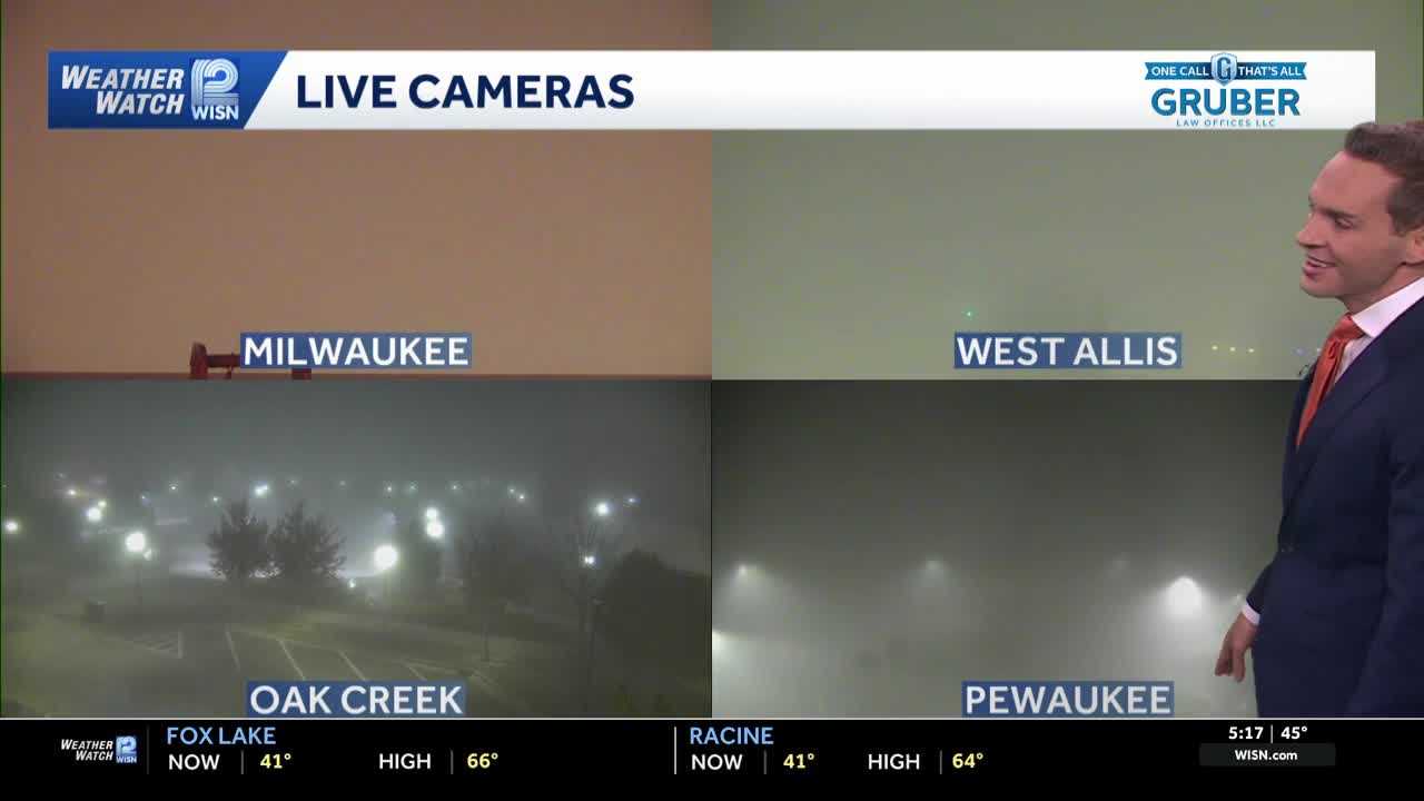 Impact Day: Dense fog in southeast Wisconsin — WISN 12 Milwaukee, Columbia Heights Community news