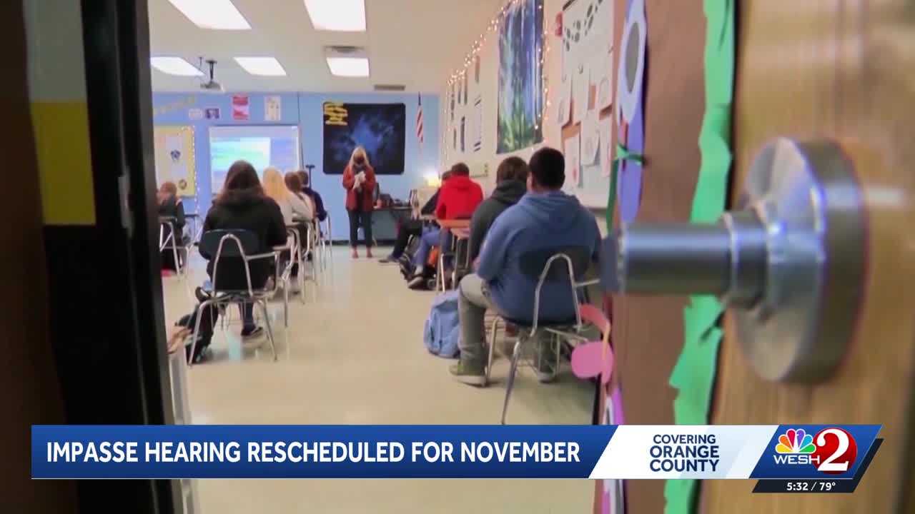 Orange County Public Schools suspends special impasse hearing — WESH 2 Orlando, Columbia Heights Health news