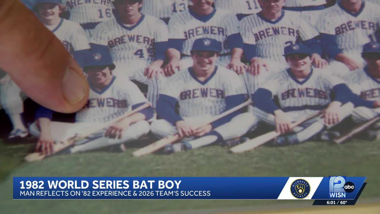 'What an experience!': Former Brewers bat boy recalls 1982 World Series run — WISN 12 Milwaukee, Columbia Heights Sports news