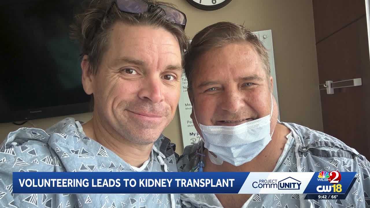 Seminole County man donates kidney to save fellow volunteer — WESH 2 Orlando, Columbia Heights Community news