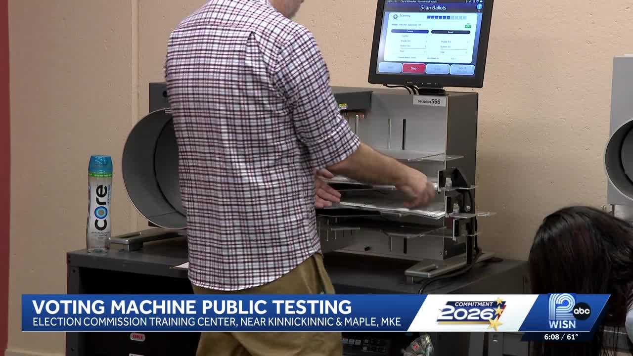 Milwaukee election officials test voting machines to prevent errors ahead of general election — WISN 12 Milwaukee, Columbia Heights Community news