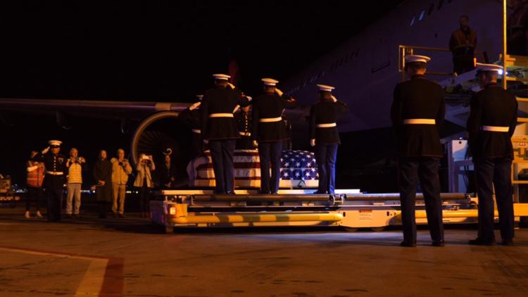 Minnesota Marine killed in WWII welcomed home after 84 years — KARE 11 Local, Columbia Heights Community news