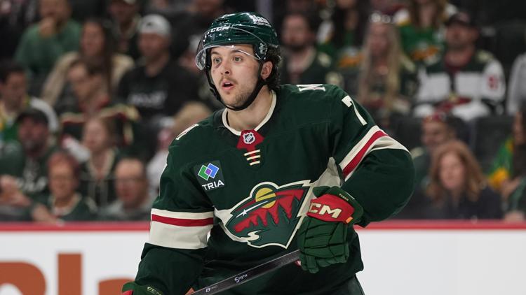 Wild defenseman Brock Faber clears protocol, could skate 'in another day or so' — Columbia Heights Sports news