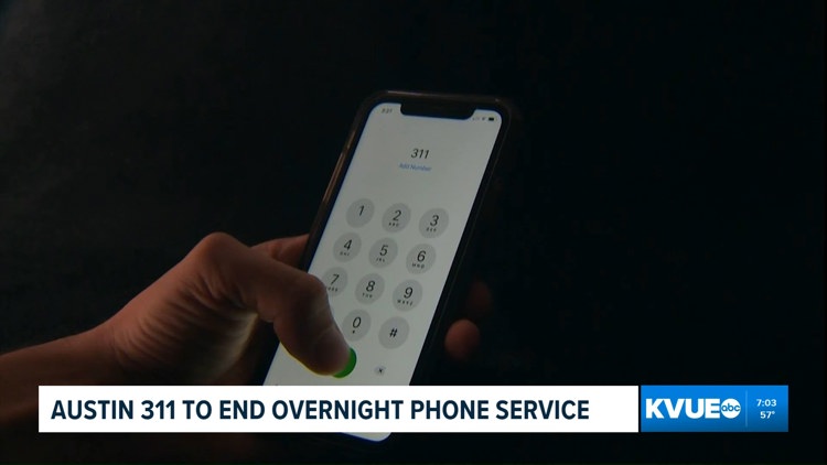 Austin 311 non-emergency call center to close overnight service starting Nov. 1 — KVUE (Austin), Columbia Heights Community news