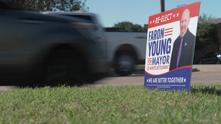 A North Texas mayor says he recognized a person caught on camera stealing his campaign sign — WFAA (Dallas-Fort Worth), Columbia Heights Government news