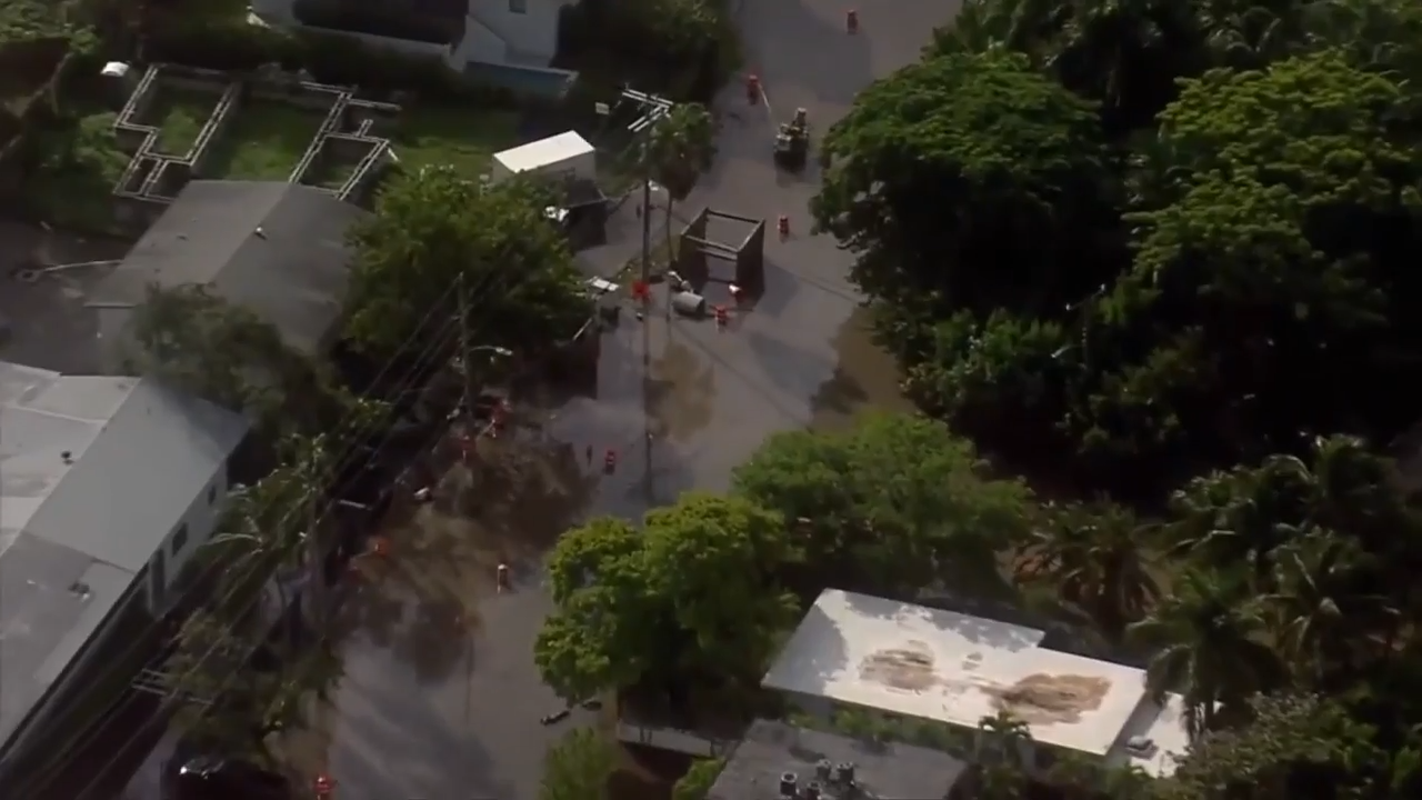 King tide causes flooding across Miami-Dade and Broward County streets — WSVN 7 Miami-Dade, Columbia Heights Community news