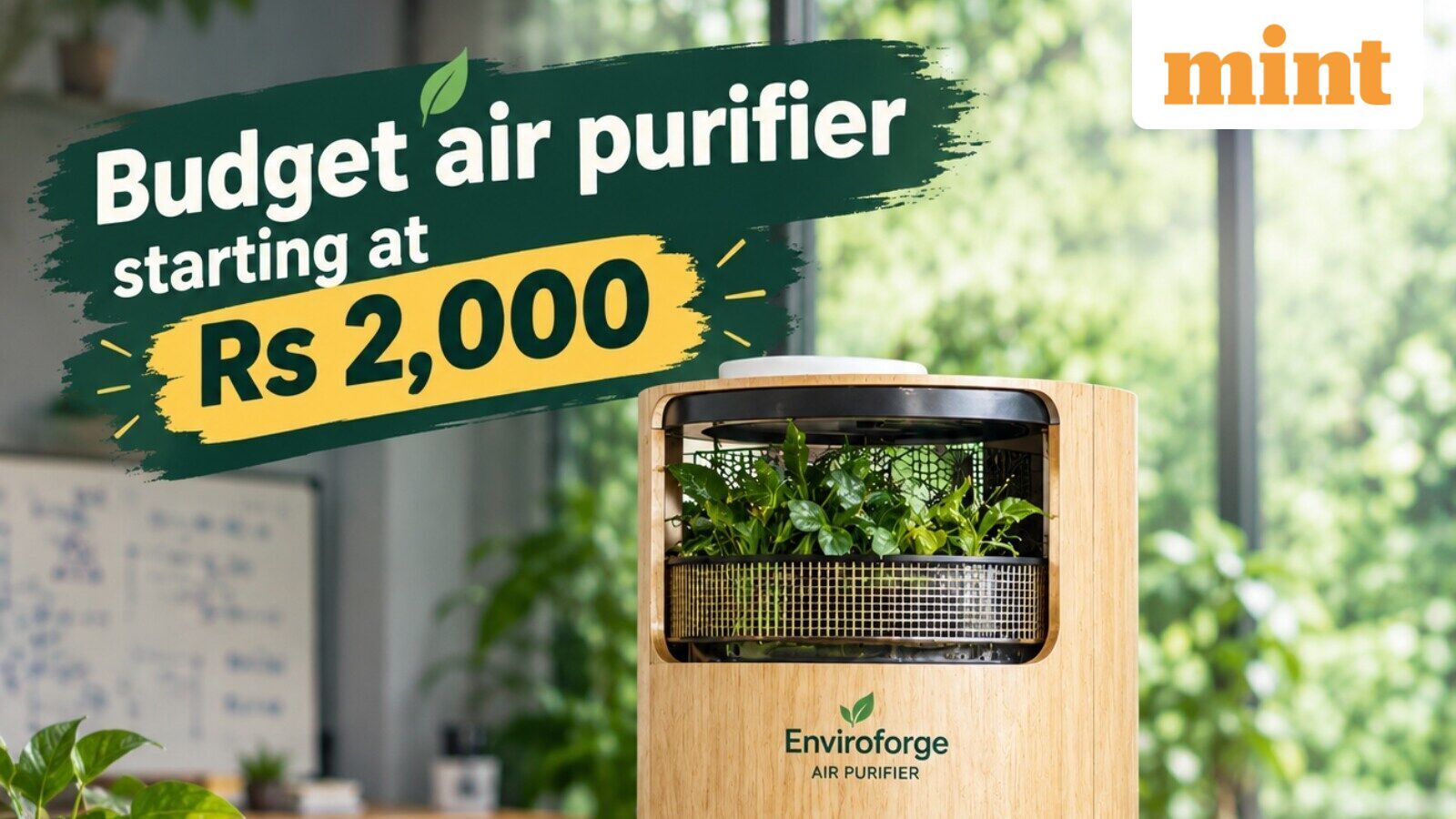 IIT Bombay scholar builds low cost air purifier starting at ₹2,000, can bring down AQI by 85% - How he did it? Details — Mint India, Columbia Heights Technology news